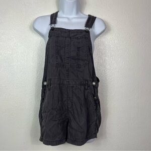 Aritzia TNA gray overall shorts Lyocell women’s xxs